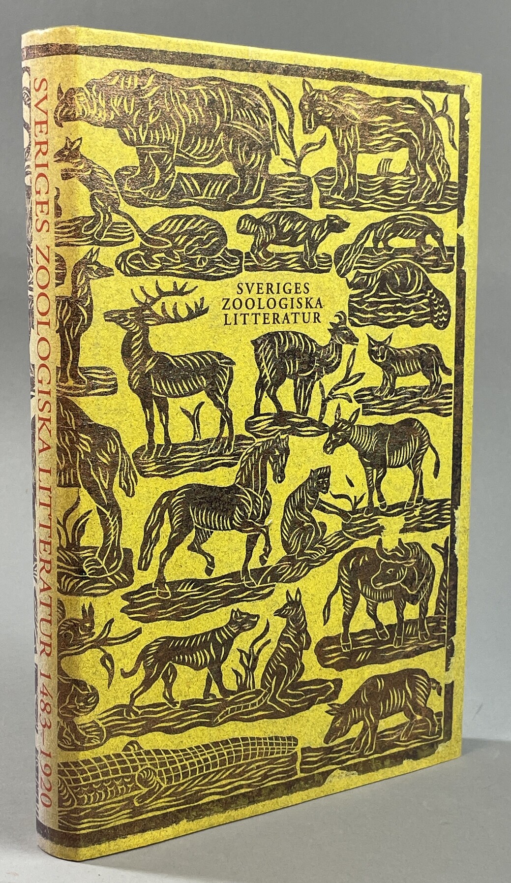 Sveriges zoologiska litteratur. En berättande översikt om svenska zoologer och deras tryckta verk 1483-1920. [Utg. av] Orbis Pictus.