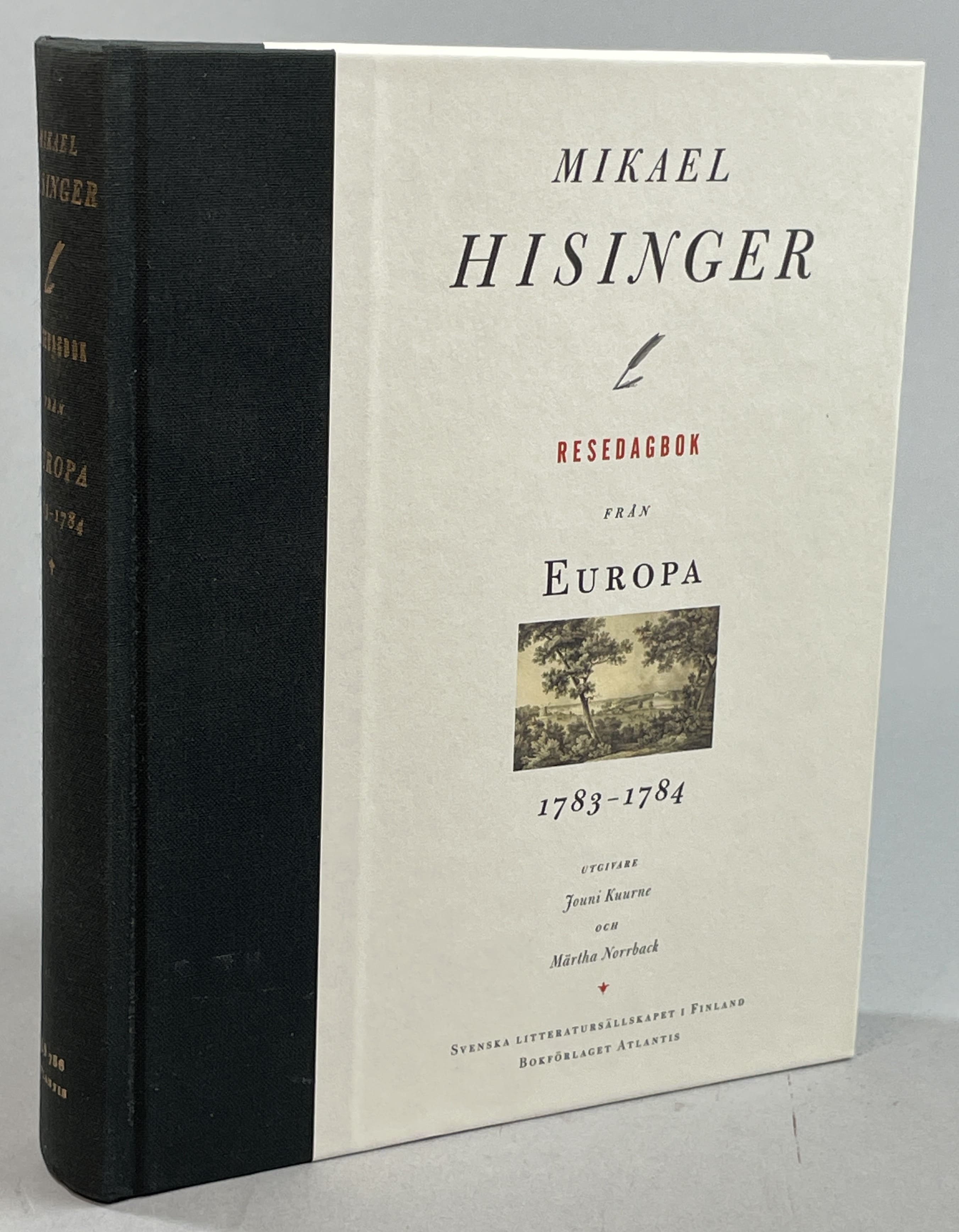 Resedagbok från Europa 1783-1784. Utgivare Jouni Kuurne och Märtha Norrback [gm] Svenska litteratursällskapet i Finland / Atlantis.