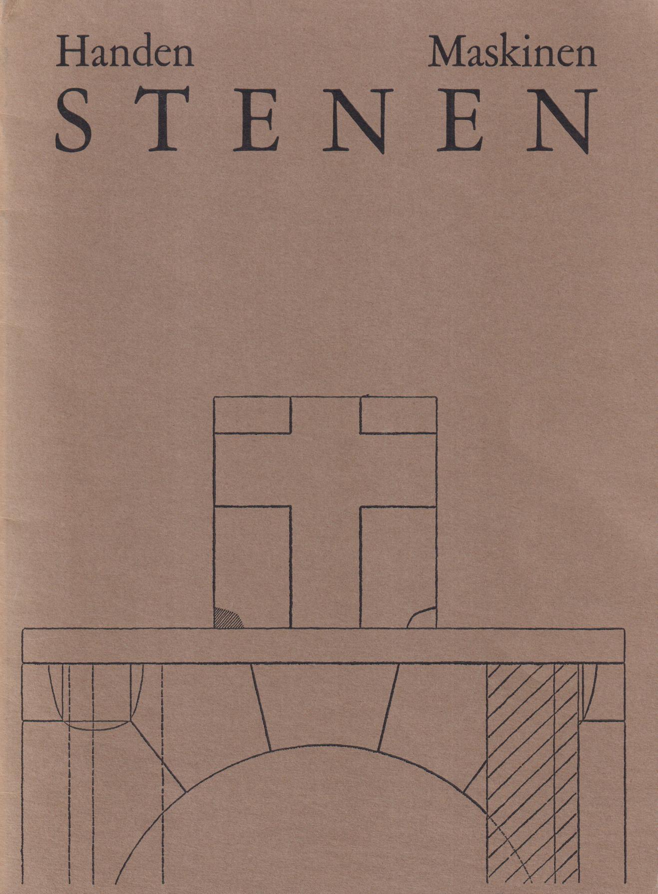 Handen, maskinen, stenen.
