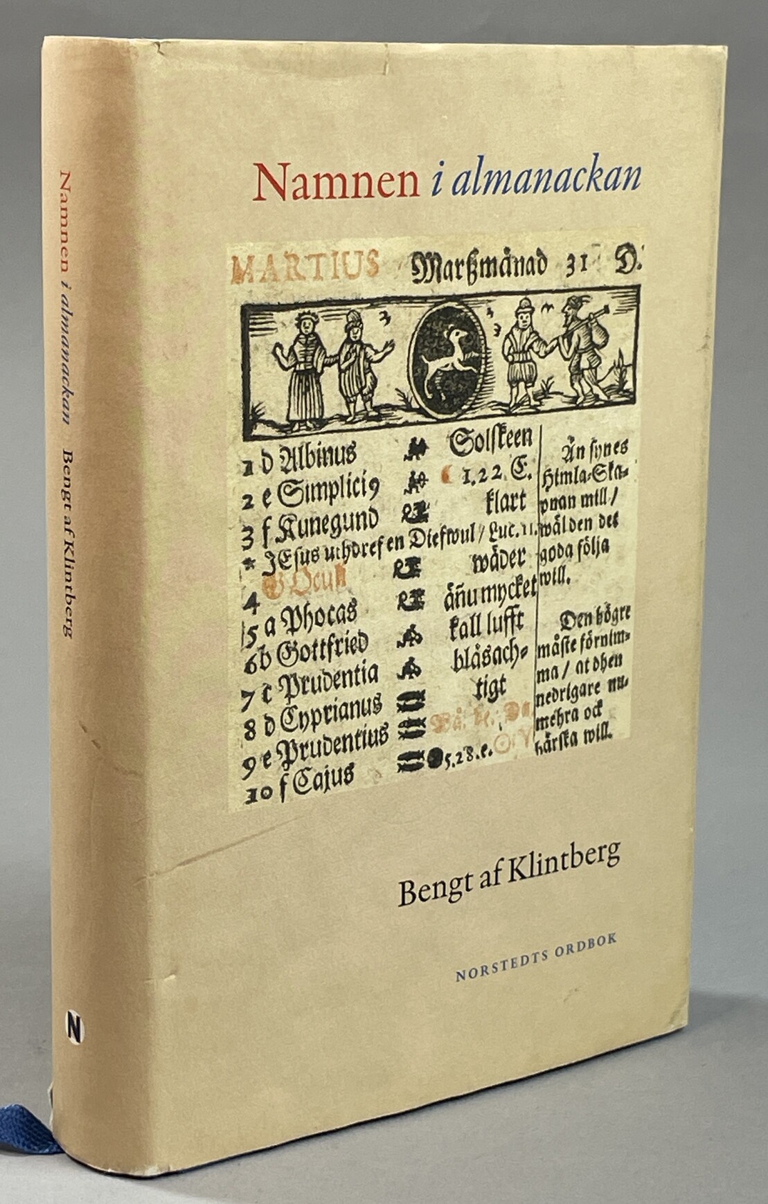 Namnen i almanackan. [Utg. av] Norstedts Ordbok.