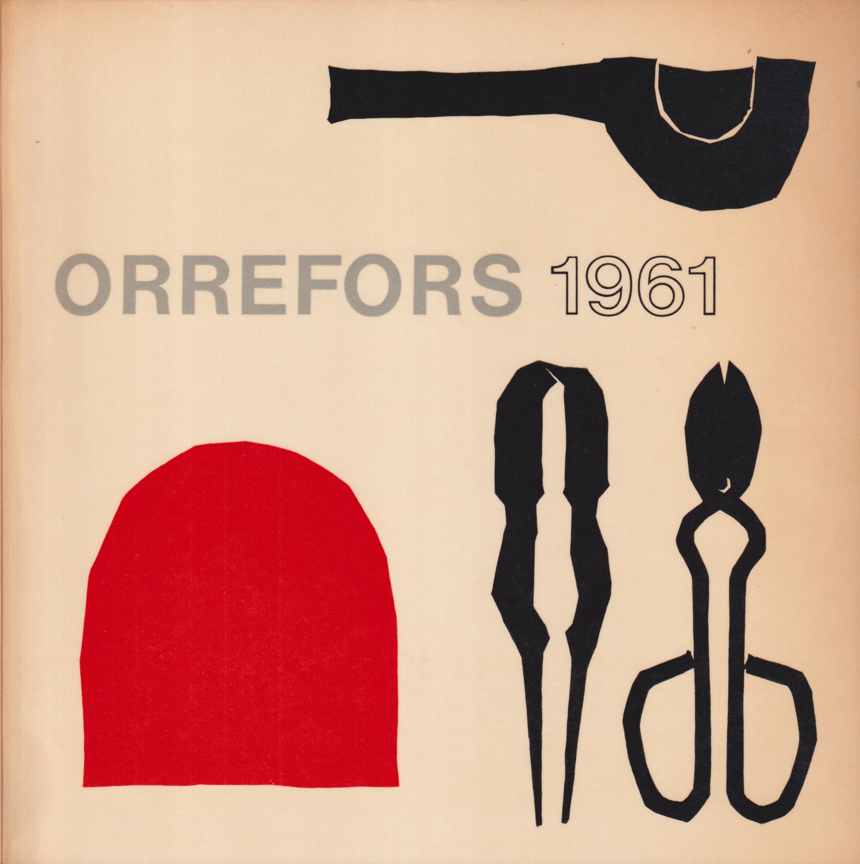 Orrefors 1961. Lunds konsthall 23 sept. - 22 okt. ...