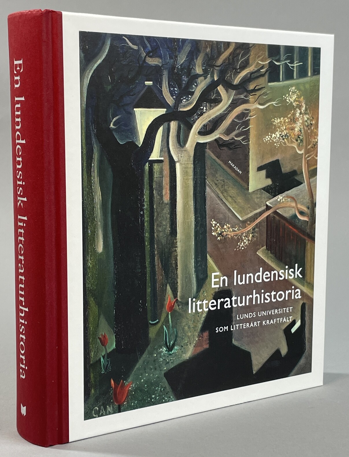 En lundensisk litteraturhistoria. Lunds universitet som litterärt kraftfält. [Utg. av] Makadam.