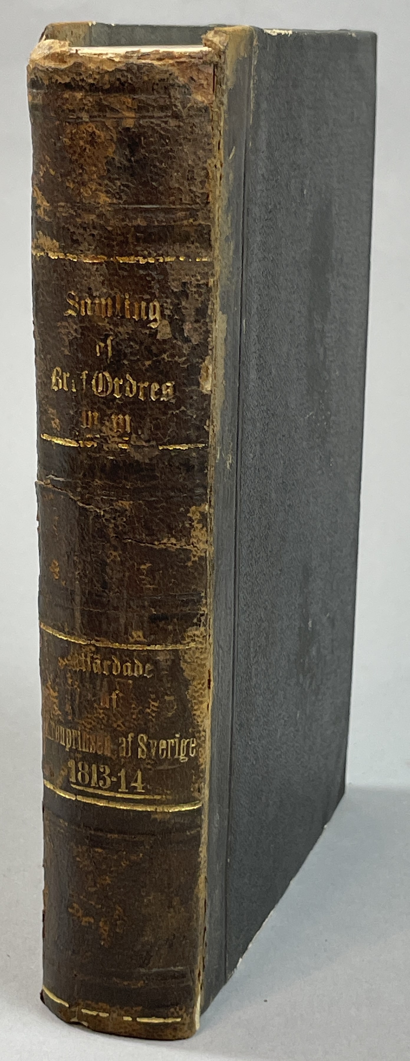 Samling af bref, ordres, proklamationer och bulletiner, utfärdade af H.K.H. Kronprinsen af Sverige, högste befälhafvare öfver den förenade norra tyska armén, åren 1813 och 1814. Öfversättning [från franska].