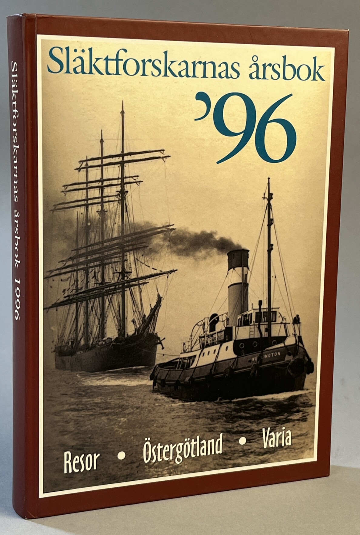 Släktforskarnas årsbok '96. [Utg. av] Sveriges Släktforskarförbund. [Tema: Resor, Östergötland, Varia].