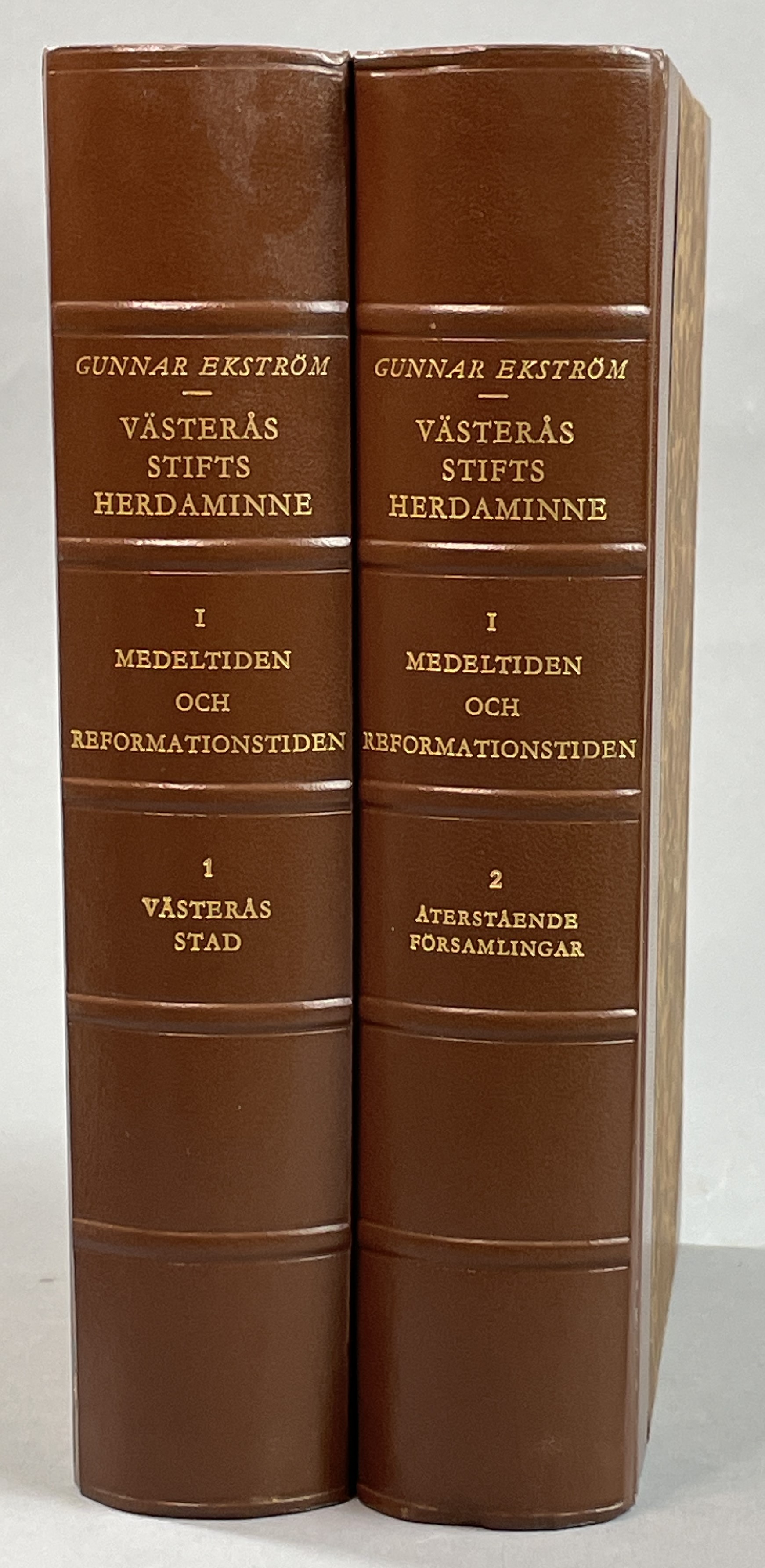 Västerås stifts herdaminne. I. Medeltiden och reformationstiden. 1. Västerås stad. [... 2. Återstående församlingar].