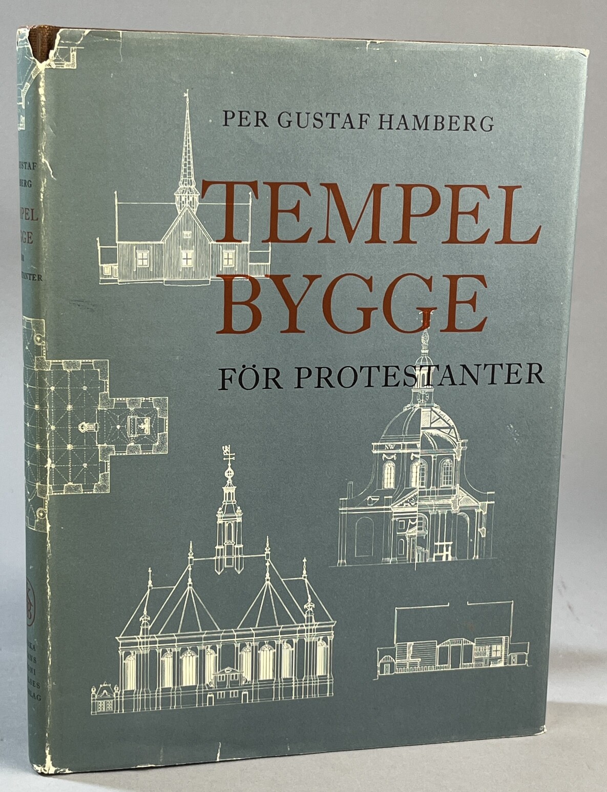 Tempelbygge för protestanter. Arkitekturhistoriska studier i äldre reformert och evangelisk-luthersk miljö. [Utg. av] Svenska Kyrkans Diakonistyrelses bokförlag.
