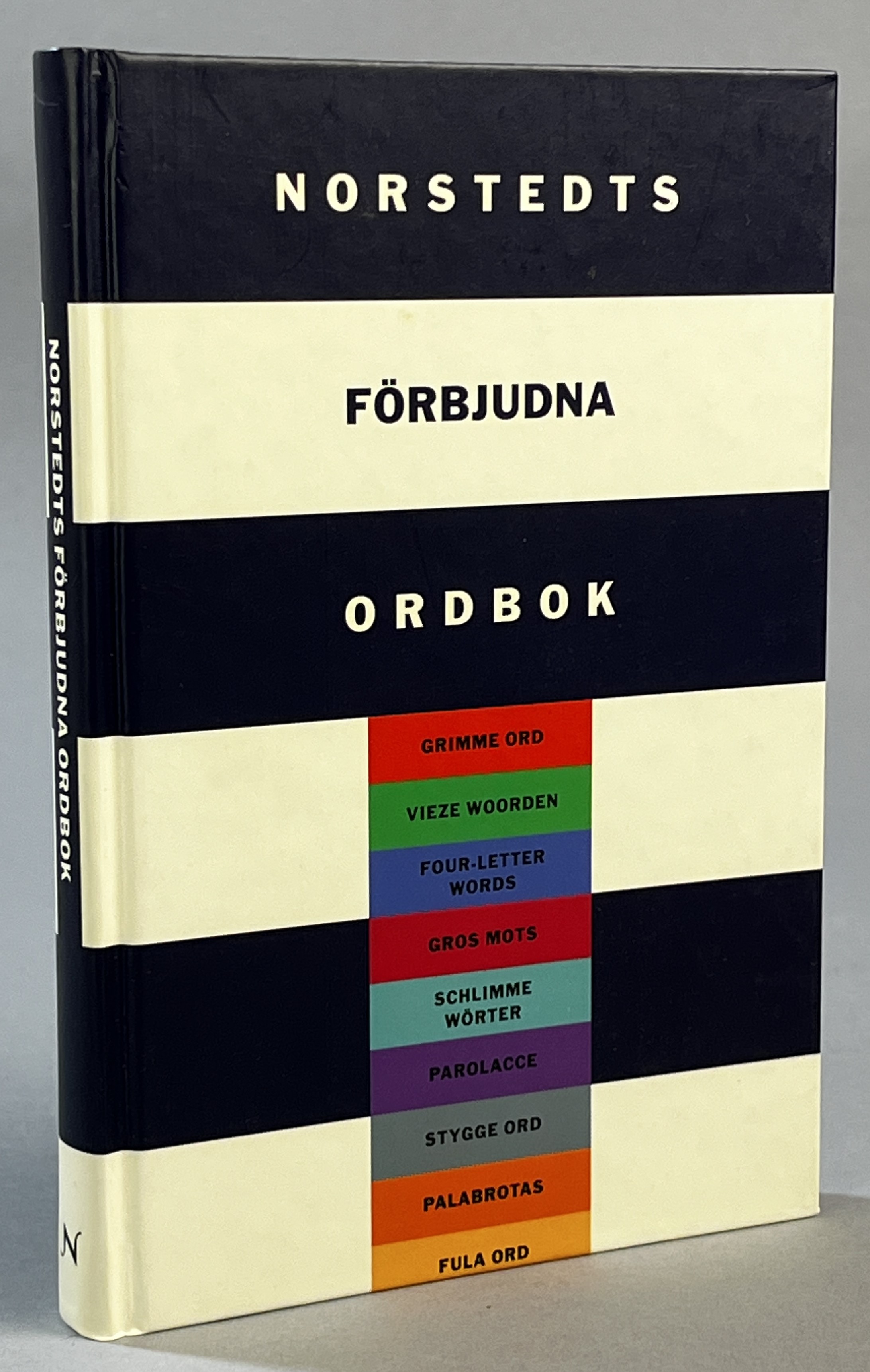 Norstedts förbjudna ordbok. [Grimme ord, vieze woorden, four-letter words, gros mots, schlechte Wörter, parolacce, stygge ord, palabrotas, fula ord]. [Utg. av] Norstedts.