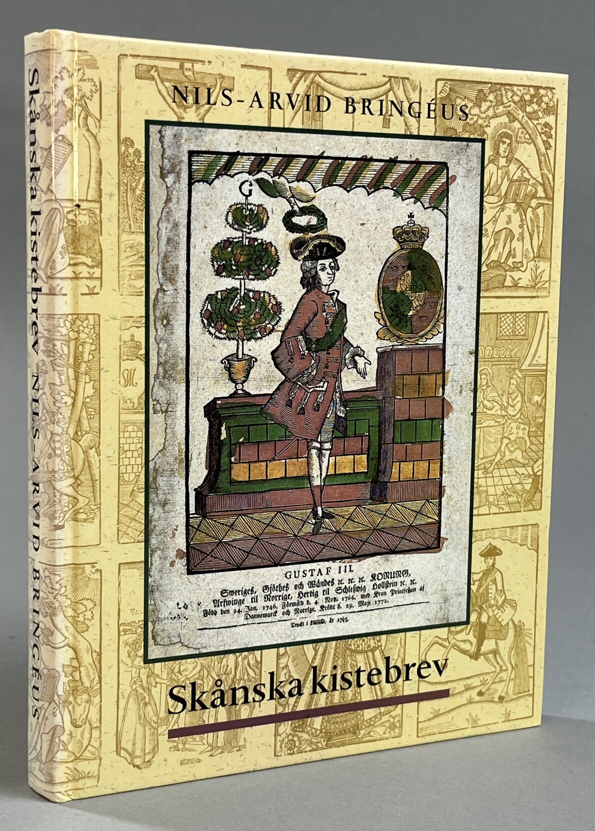 Skånska kistebrev. Berlingska boktryckeriet, N.P. Lundbergs boktryckeri och F.F. Cedergréens boktryckeri. [Utg. av] Carlssons Bokförlag.