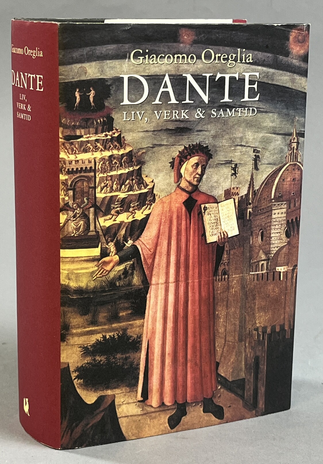 Dante. Liv, verk & samtid. Översättning av Ingemar Boström. [Utg. av] Hjalmarson & Högberg.