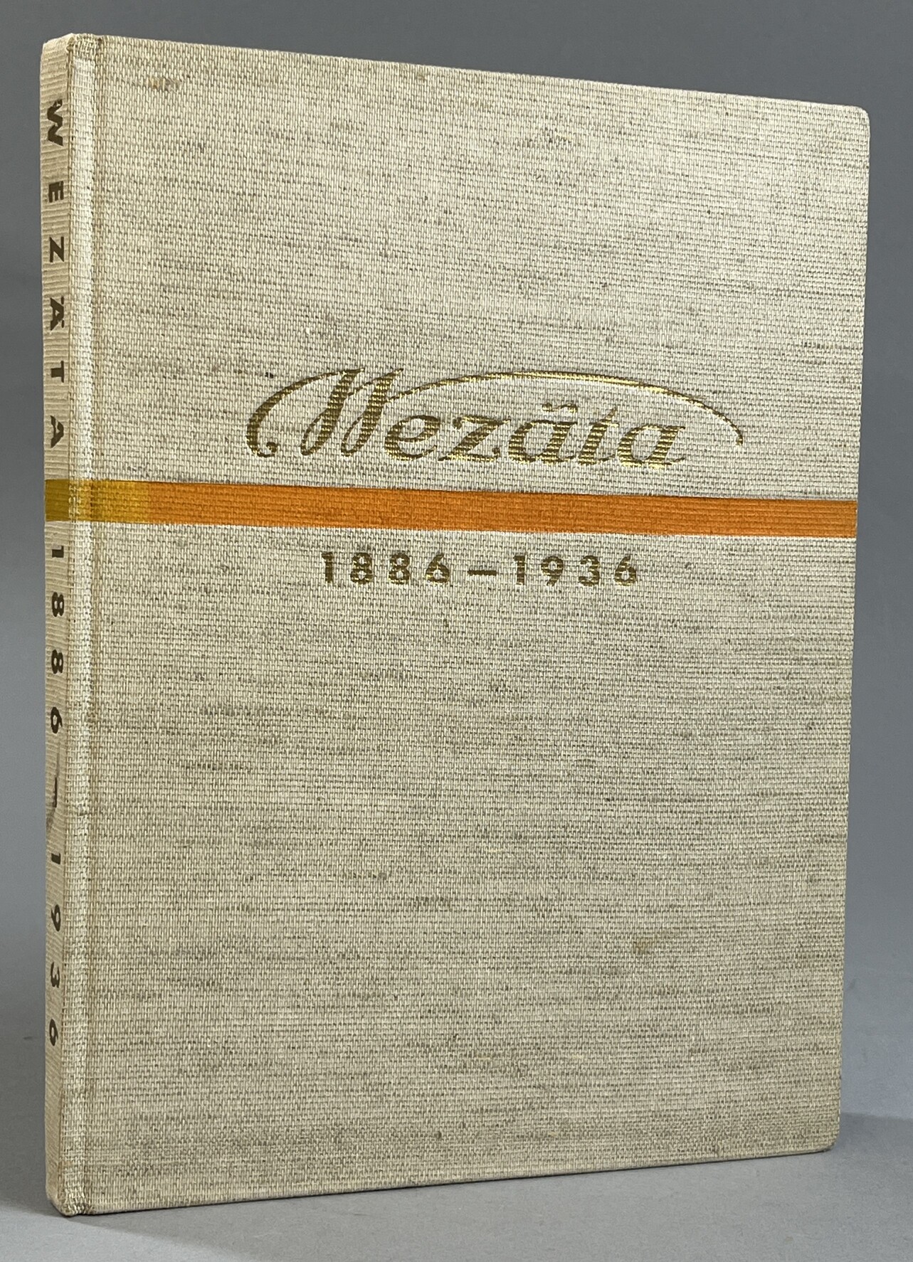 Wezäta. Wald. Zachrissons Boktryckeri A.-B. Göteborg. En minnesskrift 1886-1936.