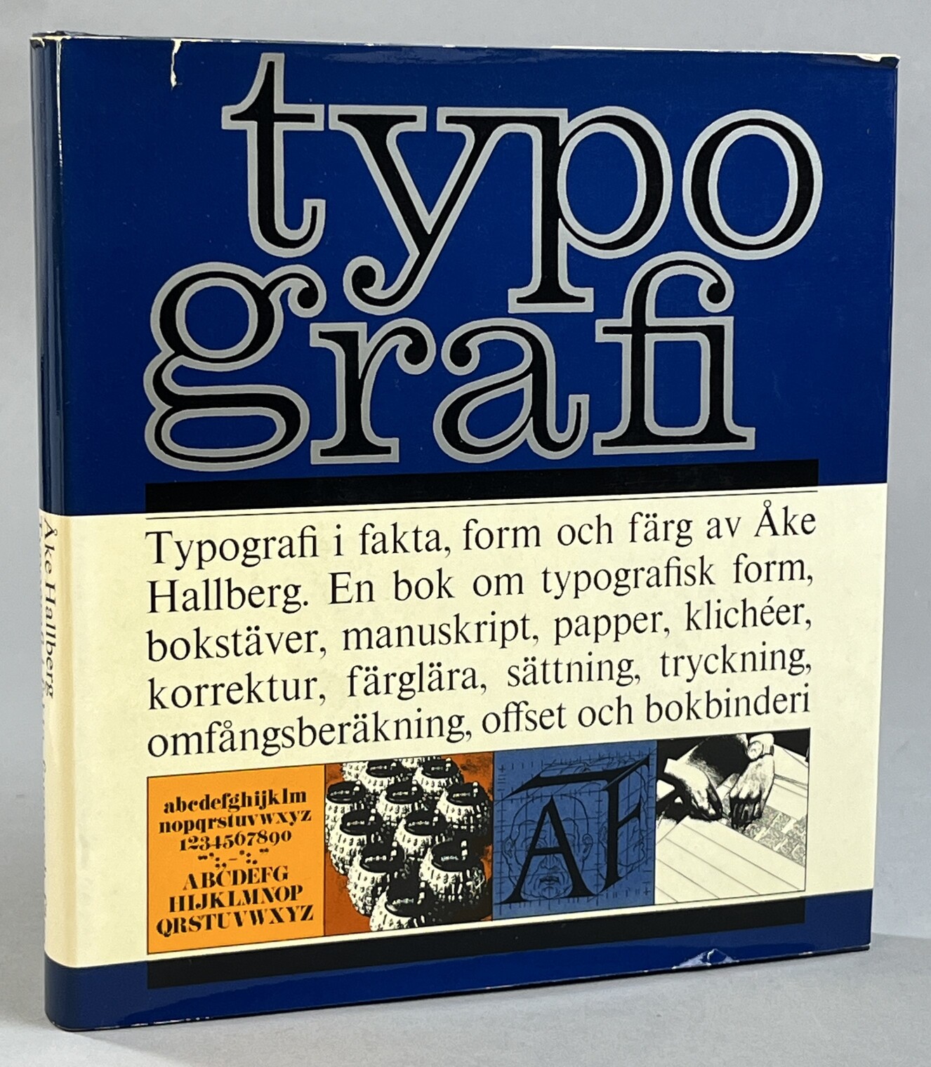 Typografi i fakta, form och färg. [Utg. av] Bokförlaget Spektra.