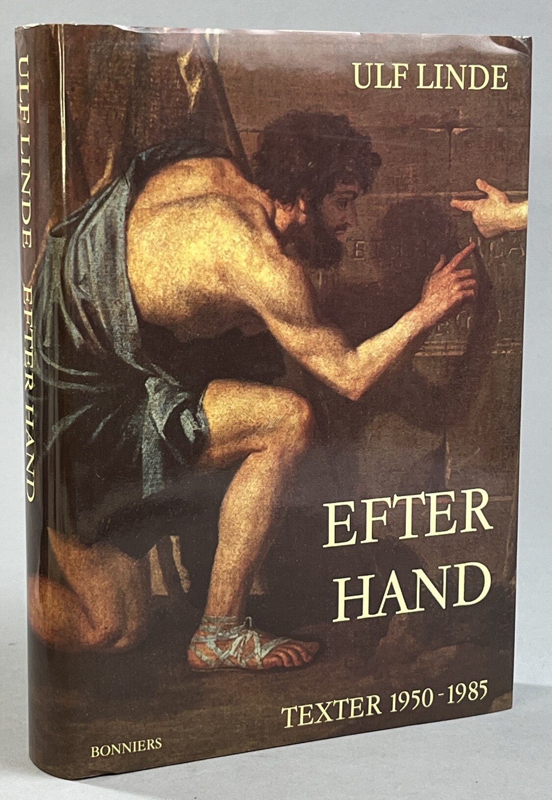 Efter hand. Texter 1950-1985. Urval, kommentar, förord av Lars Nygren. [Utg. av] Bonniers.