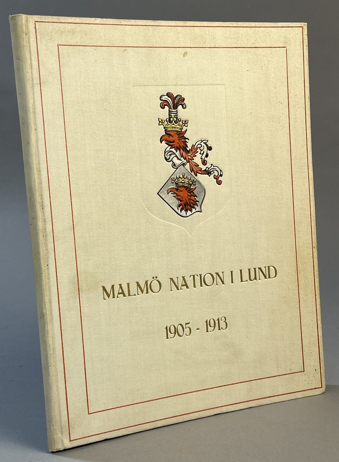 Malmö nation vid universitetet i Lund 1905-1913. Porträtt och biografiska uppgifter. [Porträttalbum].