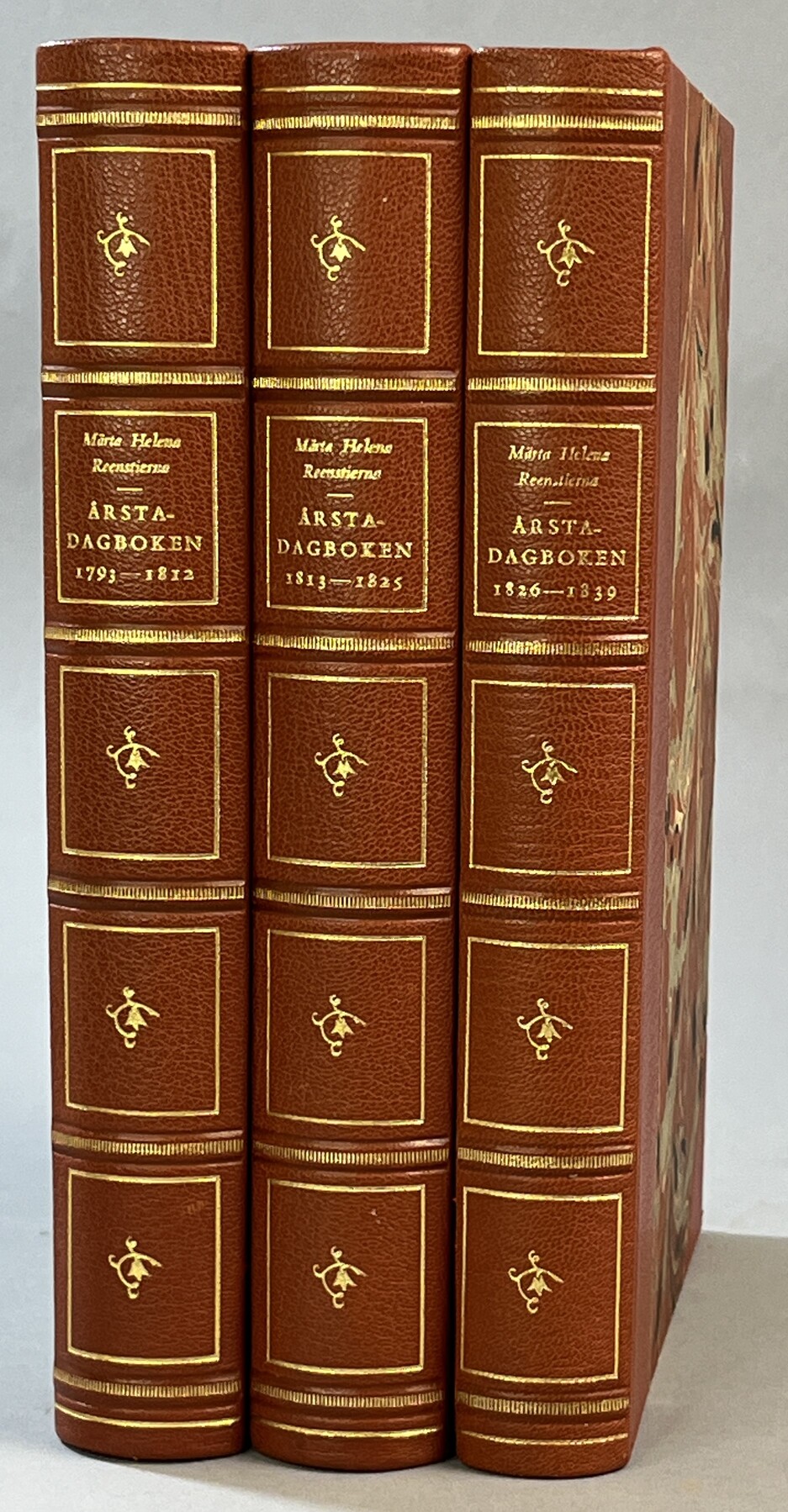 Årstadagboken. Journaler från åren 1793-1839. Utgivna genom Sigurd Erixon, Arvid Stålhane och Sigurd Wallin. Urval och förklaringar av Gunnar Broman. Del I. 1793-1812. [... Del II. ; ... Del III. 1826-1839].