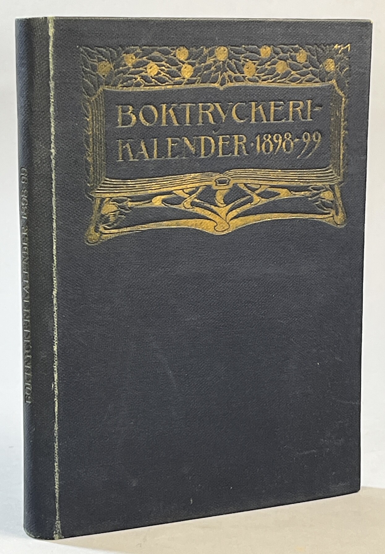 Boktryckeri-kalender 1898-99. Under medverkan af framstående fackmän utgifven af Wald. Zachrisson. 6 & 7 årgången.