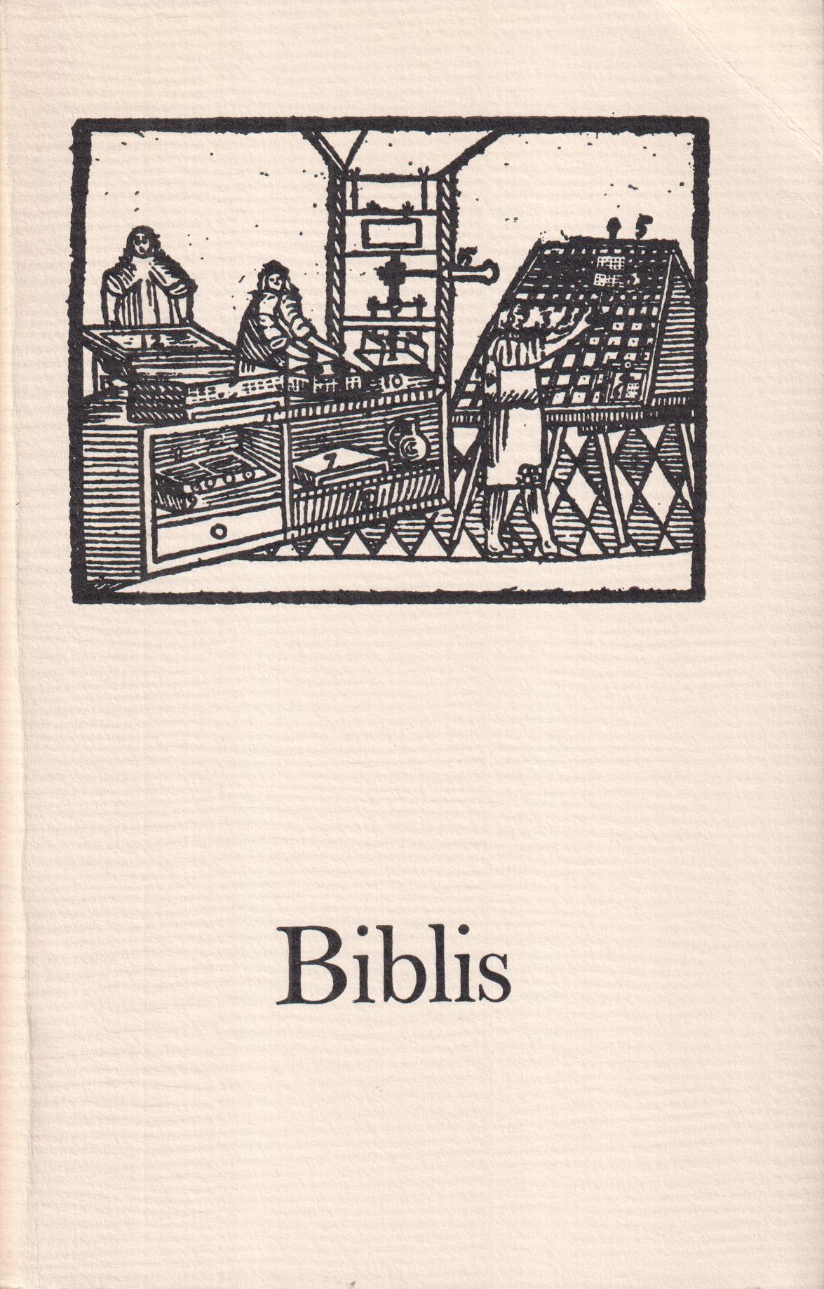 Biblis. Årsbok 1983. [Utg. av] Föreningen för Bokhantverk.