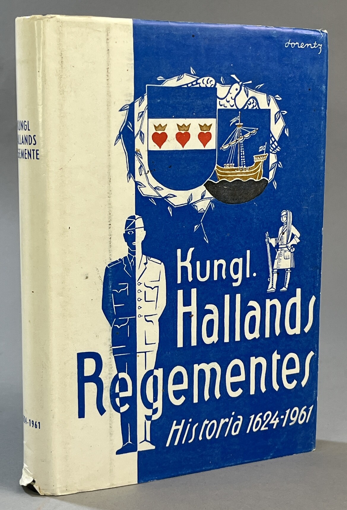 Kungl. Västgötadals regemente och Kungl. Hallands regemente 1624-1961. Regementets historia med glimtar ur dess liv i fred och krig, i helg och söcken. Skriven av Christer Lilliehöök, Gustaf Berggren, Eric Hägge.