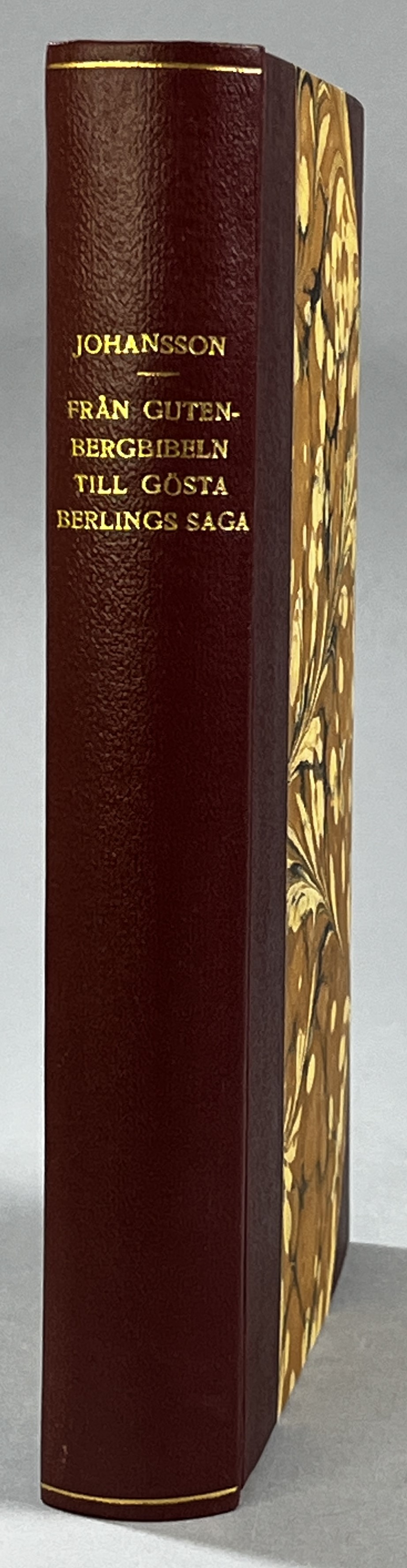 Från Gutenbergbibeln till Gösta Berlings saga. Vandringar i Bibliotheca Qvarnforsiana. [Utg. av] Wahlström & Widstrand.