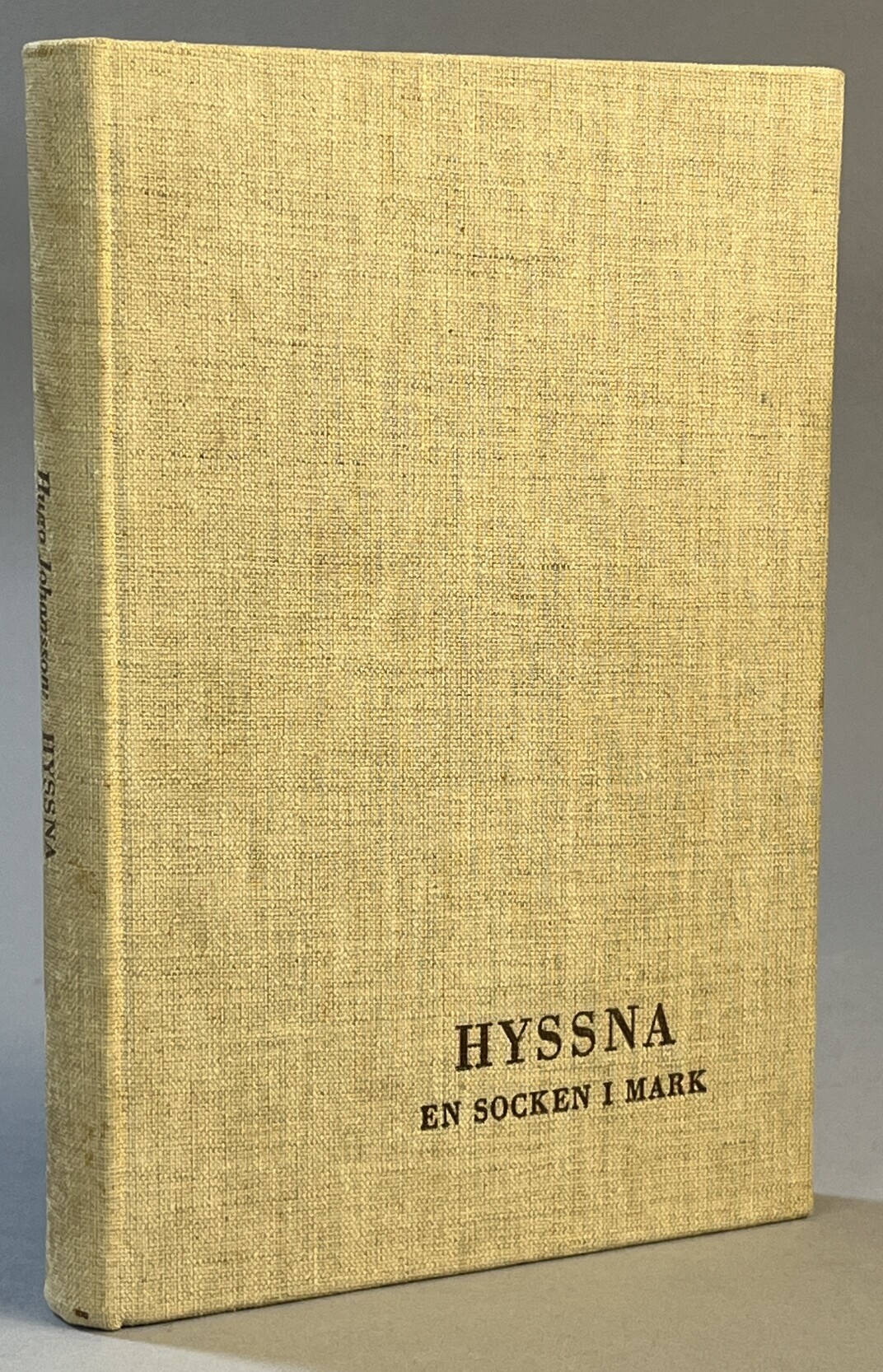 Hyssna. En socken i Mark. [Utg. av] Hyssna hembygdsförenings förlag.