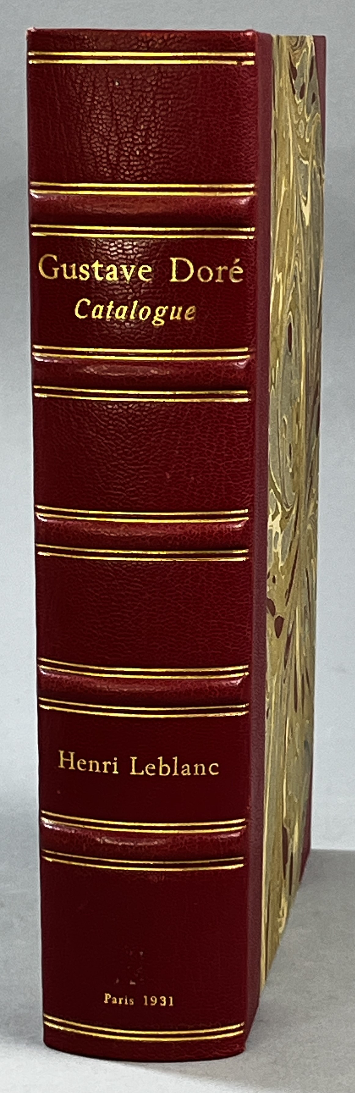 Catalogue de l'oeuvre complet de Gustave Doré. Illustrations, peintures, dessins, sculptures, eaux-fortes, lithographies. Avec un portrait et 29 illustrations documentaires.