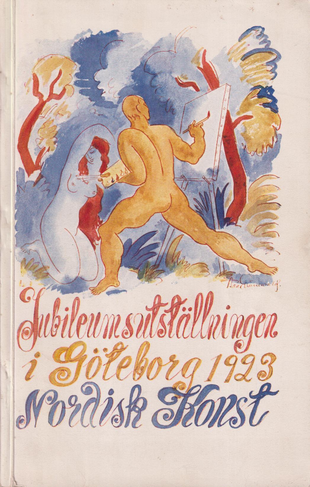 Nordisk konst. Katalog. Jubileumsutställningen i Göteborg 1923.