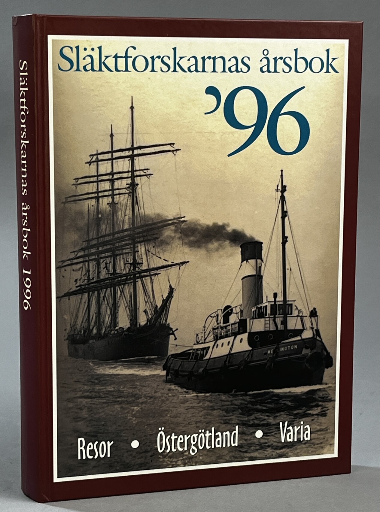 Släktforskarnas årsbok '96. [Utg. av] Sveriges Släktforskarförbund. [Tema: Resor, Östergötland, Varia].