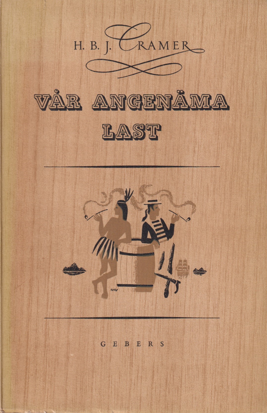 Vår angenäma last. Med teckningar av Paul Høyrup. Till svenska av Sten Söderberg. [Utg. av] Hugo Gebers Förlag.