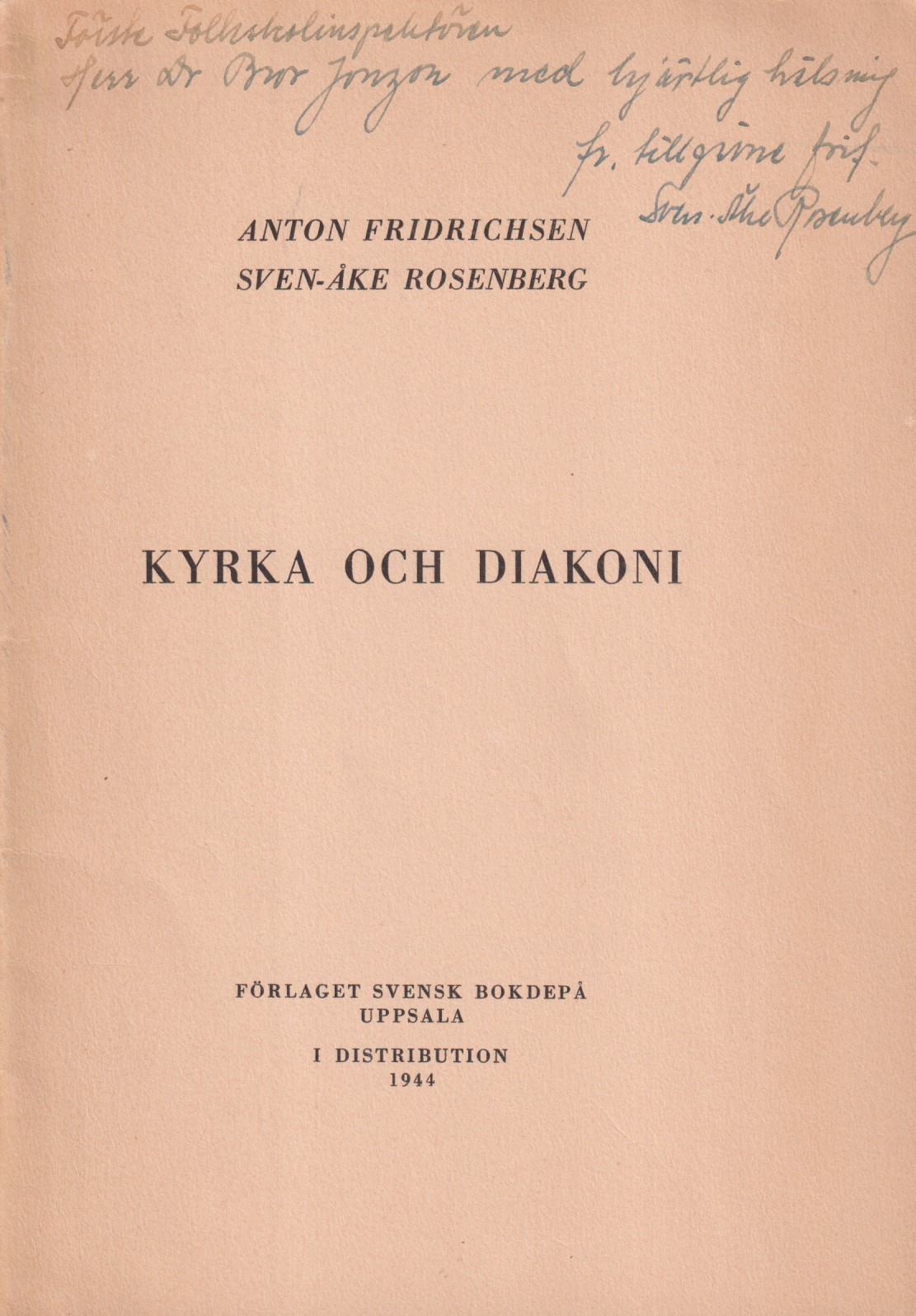 Kyrka och diakoni.