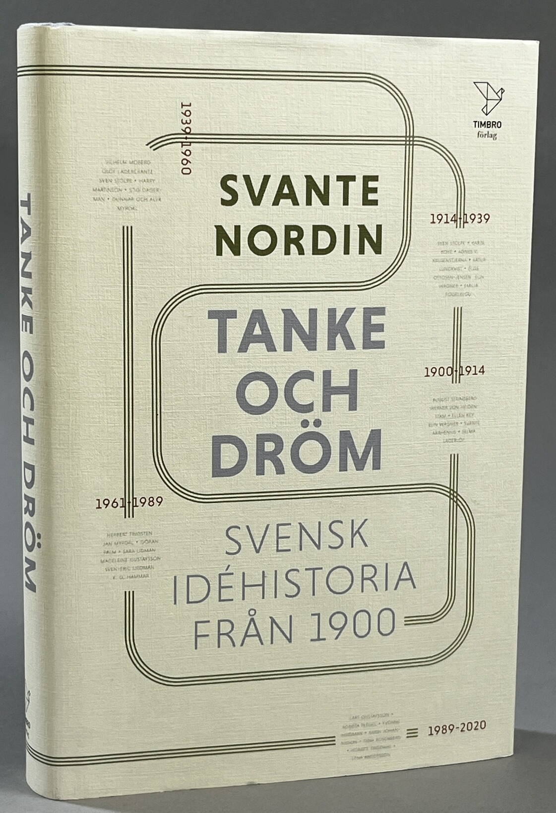 Tanke och dröm. Svensk idéhistoria från 1900. [Utg. av] Timbro förlag.