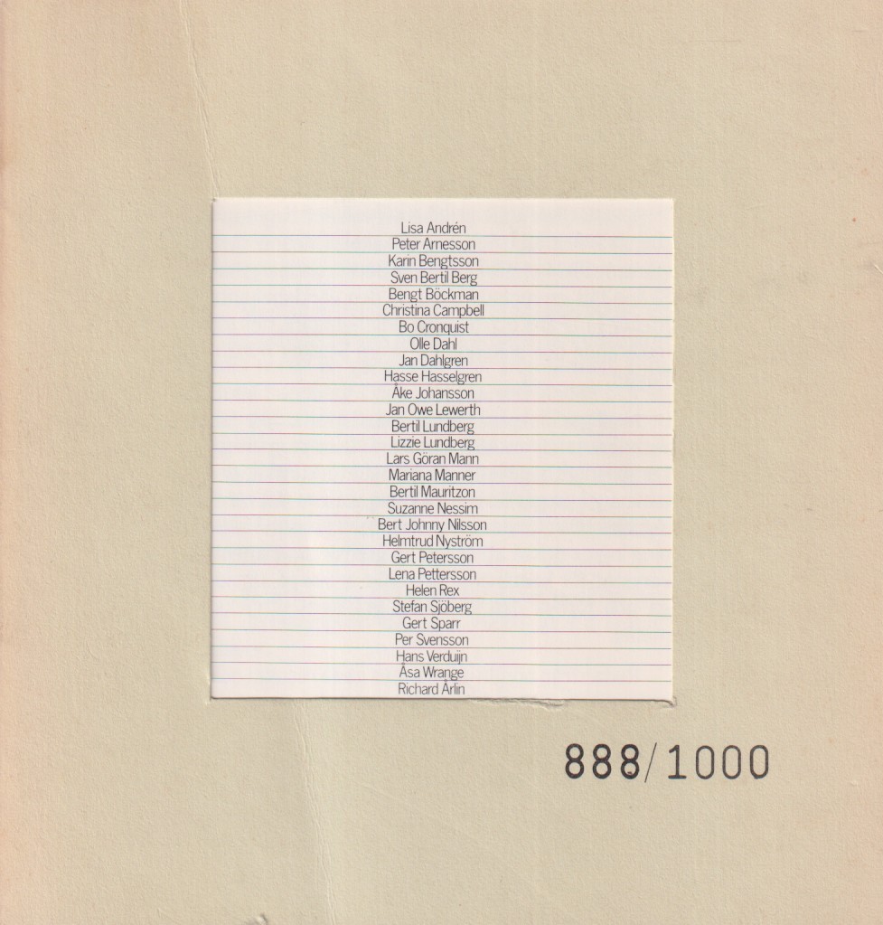 29 Forum-grafiker. [Utg. av] Lunds Konsthall.