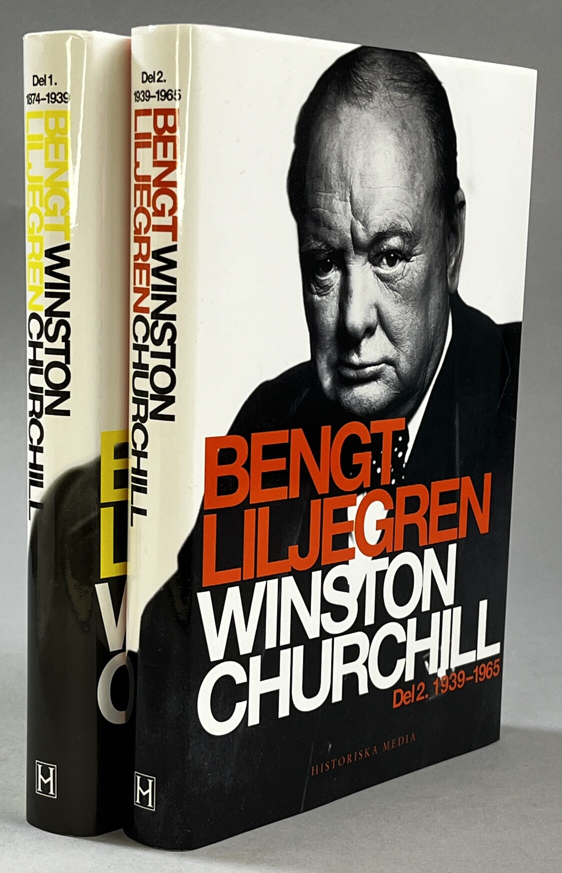 Winston Churchill. Del 1. 1874-1939. [... Del 2. 1939-1965]. [Utg. av] Historiska media.