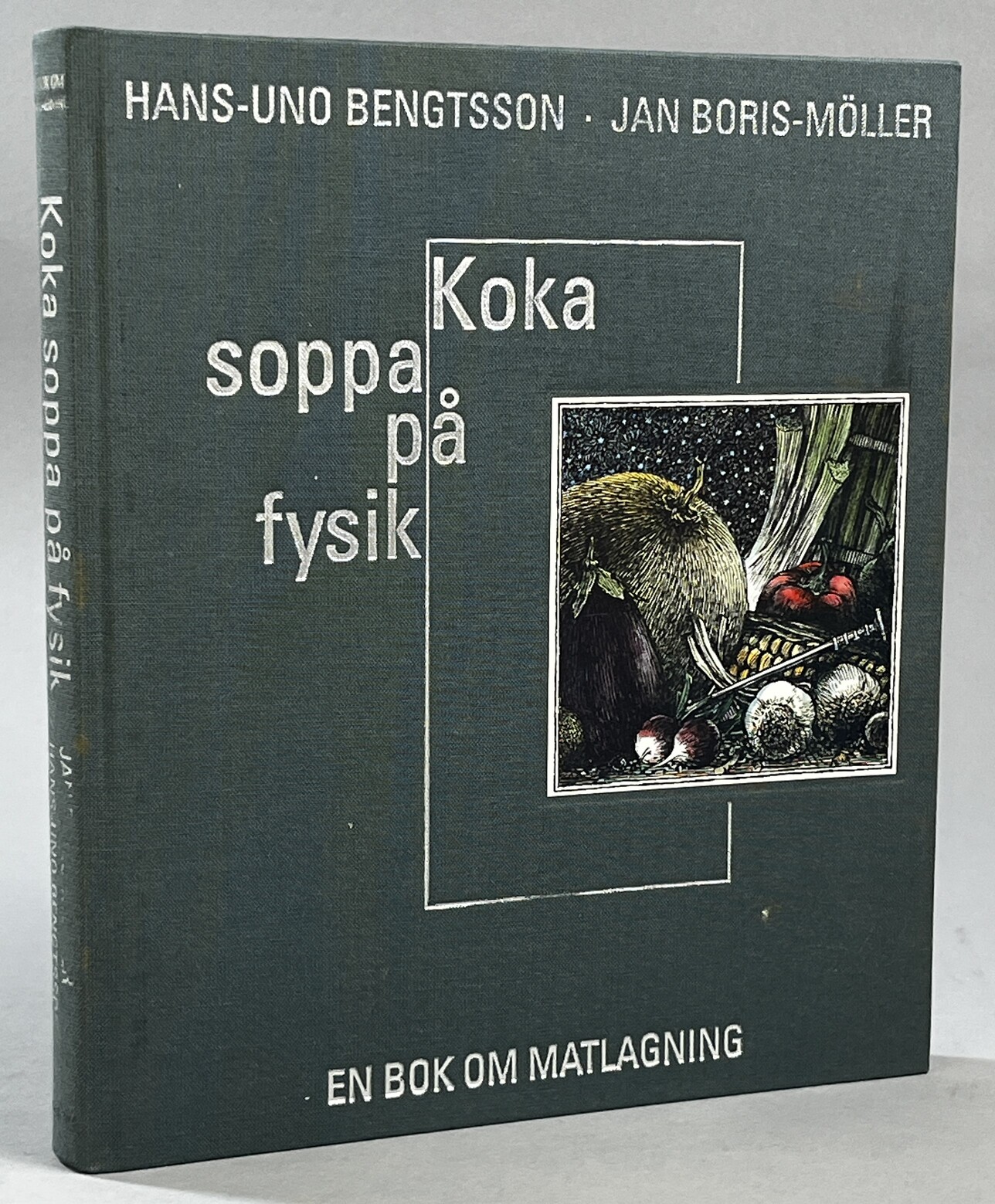 Koka soppa på fysik. En bok om matlagning. Illustrationer: Andrzej Ploski. [Utg. av] Boströms.