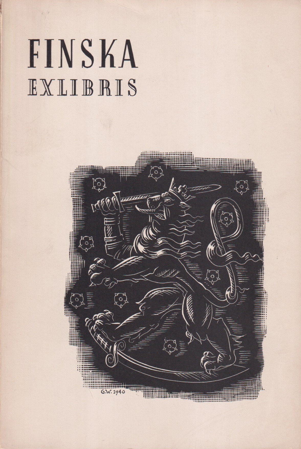 Finska exlibris. En översikt. [Utg. av Svenska exlibrisföreningen].