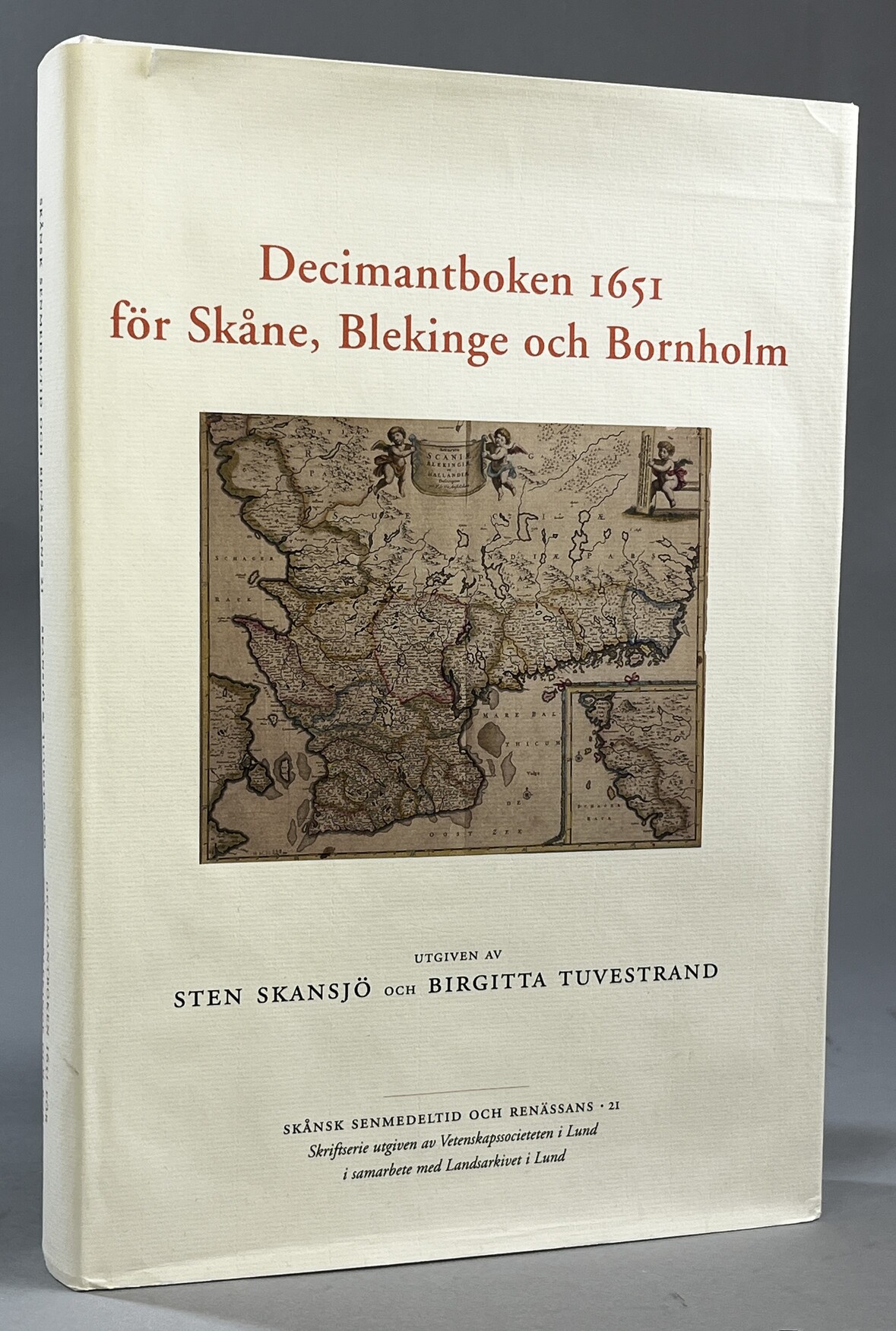Decimantboken 1651 för Skåne, Blekinge och Bornholm.