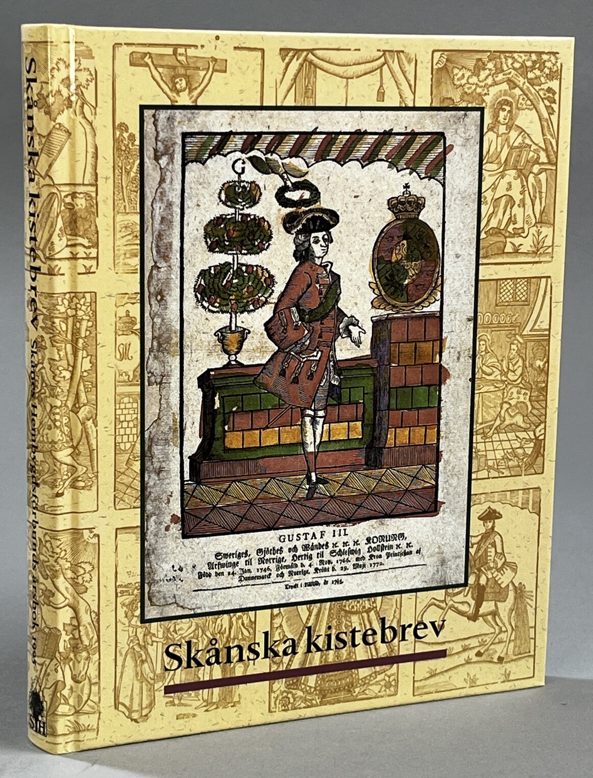 Skånska kistebrev. Berlingska boktryckeriet, N.P. Lundbergs boktryckeri och F.F. Cedergréens boktryckeri. [Utg. av] Årsbok 1995 av Skånes Hembygdsförbund.