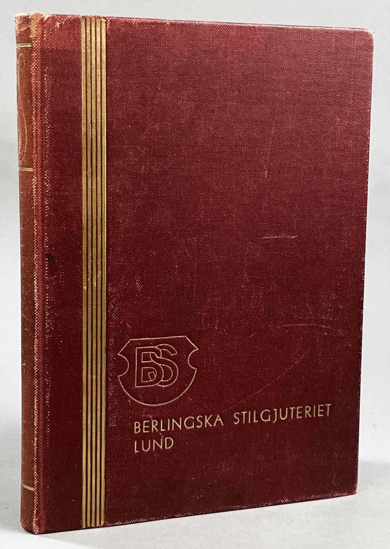 Berlingska Stilgjuteriet Lund. Stilprov.