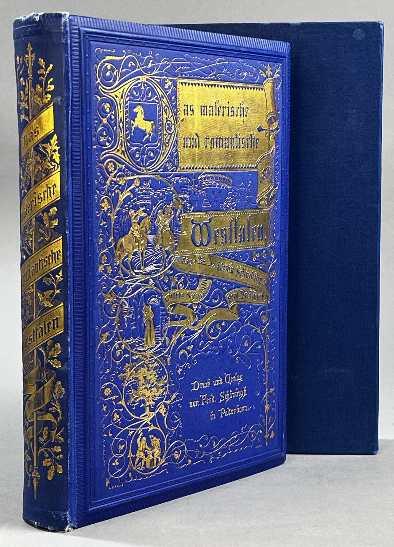 Das malerische und romantische Westfalen. Zweite umgearbeitete Auflage. Mit 28 Stahlstichen und 56 holzschnitten im Text.