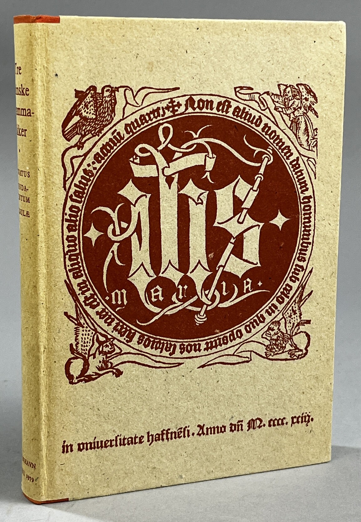 Tre latinske Grammatikker. Donatus, Fundamentum, Regulæ. Med en efterskrift. With an English Summary. Trykt af Gotfred af Ghemen i København 1493 og udgivett i Facsimile ved Københavns Universitets 500-års Jubilæum af Det Kongelige Danske Videnskabernes Selskab.