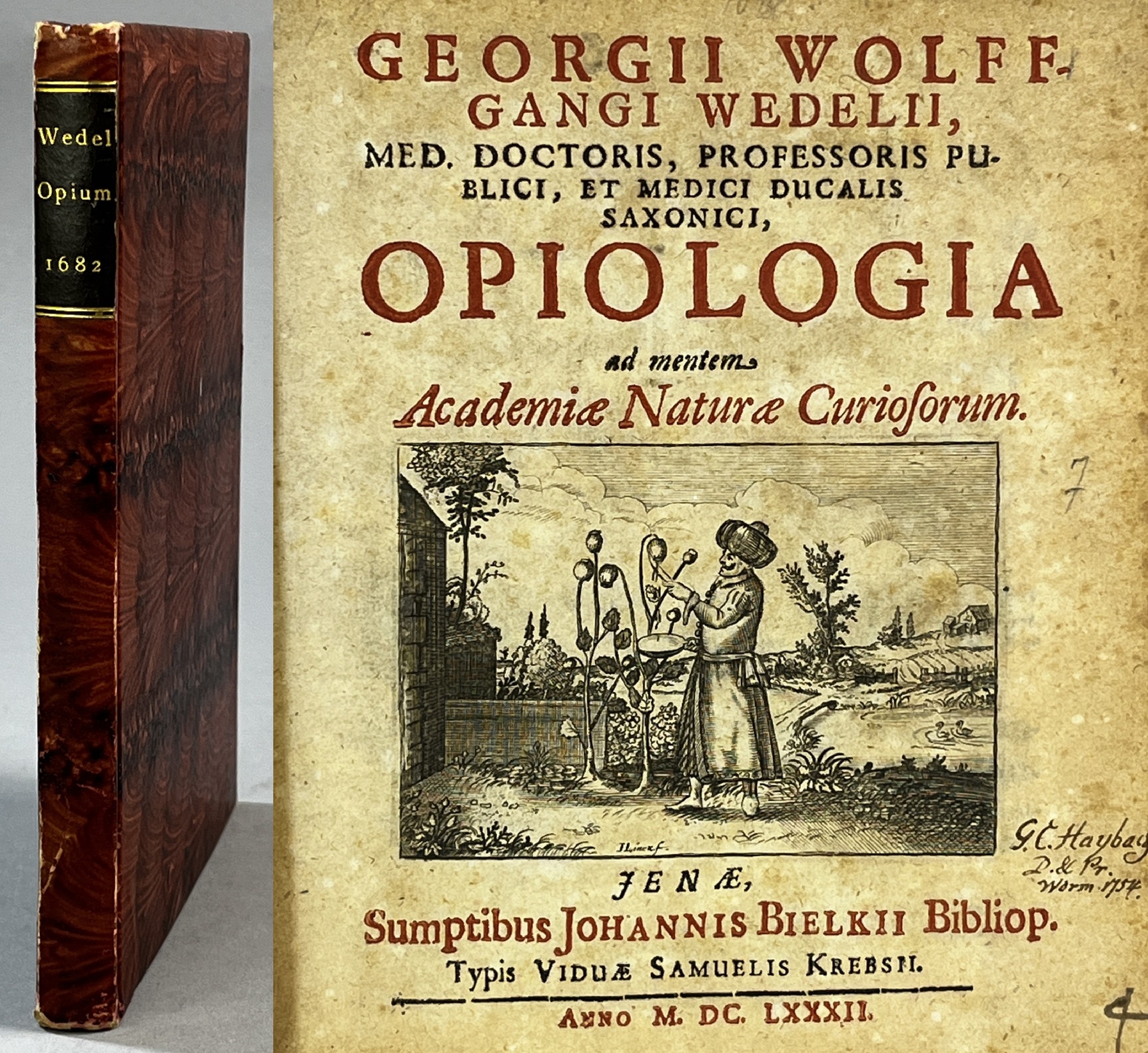 Opiologia ad mentem Academiæ Naturæ Curiosorum.