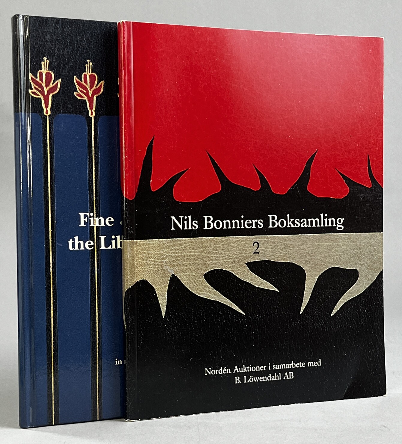 A selection of fine & rare books from the library of Nils Bonnier (1908-1991). To be sold by auction at the Grand Hôtel, Stockholm, Sunday 1 June 1997... / Nordén auktioner in association with Björn Löwendahl Rare Books. + Nils Bonniers boksamling. 2. Illustrerade böcker i vackra band, svensk skönlitteratur, konst- & arkitekturhistoria, Stockholmiana, historia, bokväsen, autografer, m.m. /.../ Nordén auktioner i samarbete med Björn Löwendahl AB.