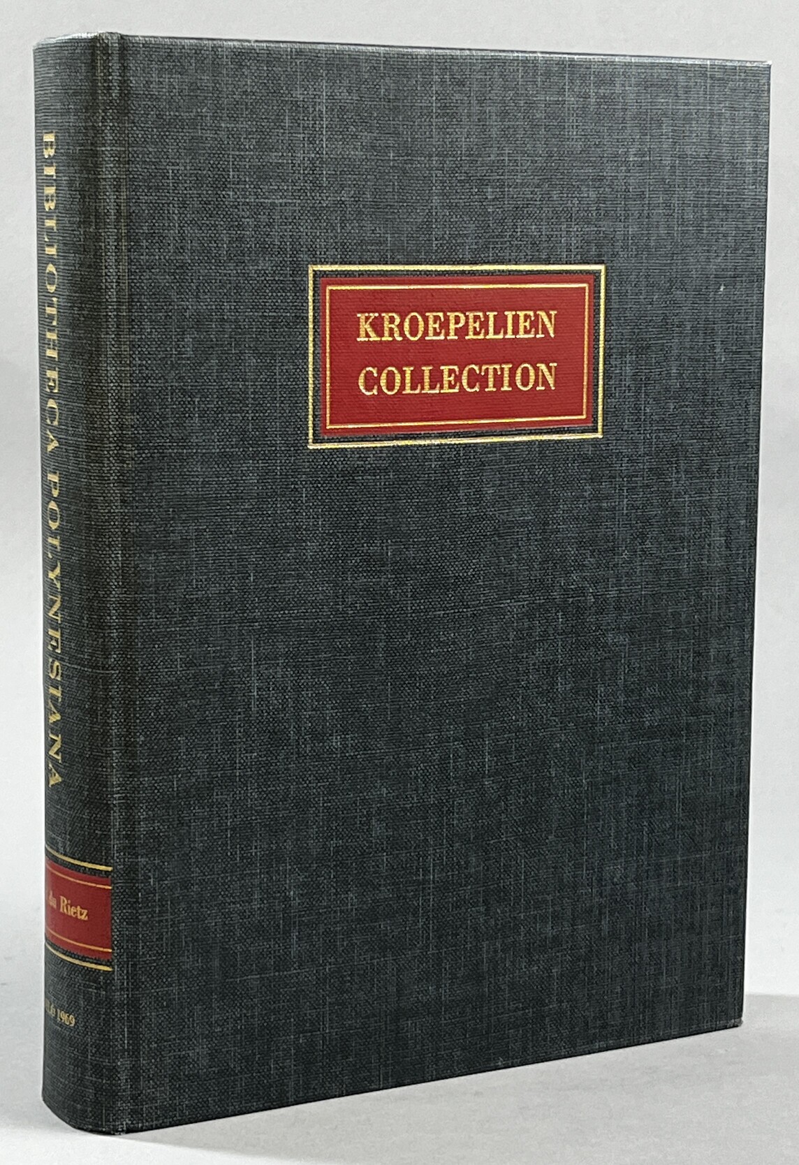 Bibliotheca Polynesiana. A catalogue of some of the books in the Polynesiana collection formed by the late Bjarne Kroepelien and now in the Oslo University Library.