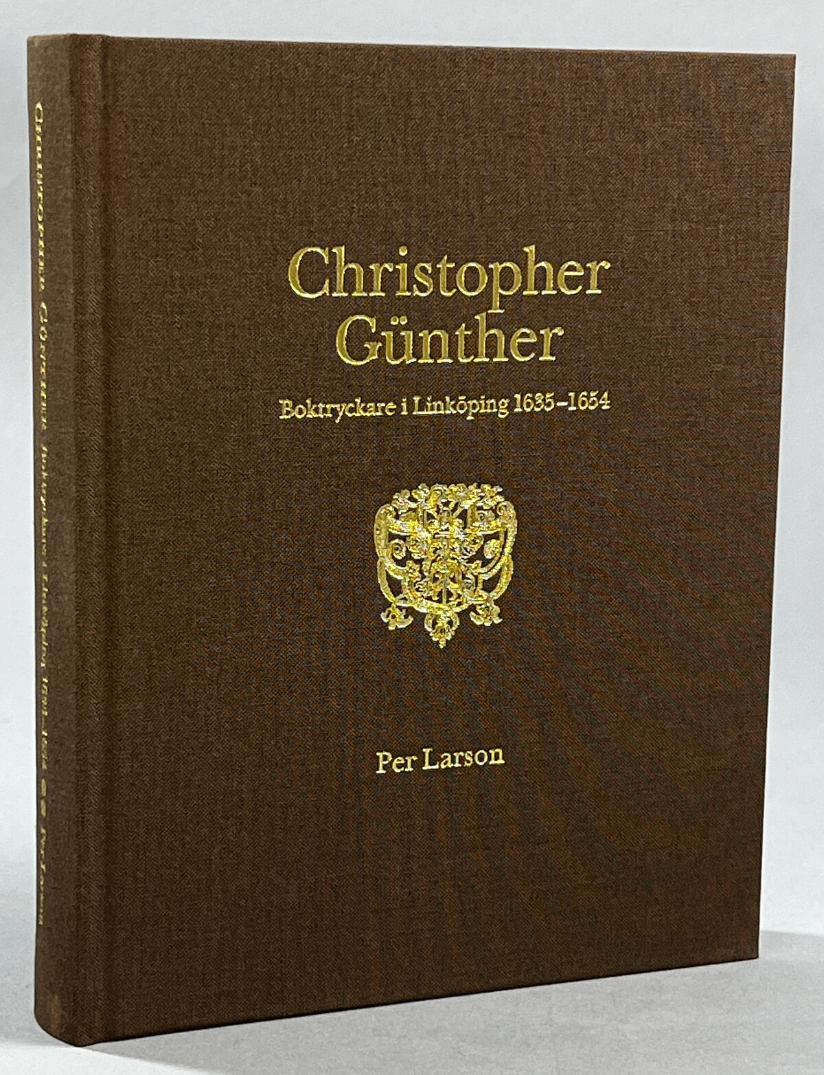 Christopher Günther. Boktryckare i Linköping 1635-1654.