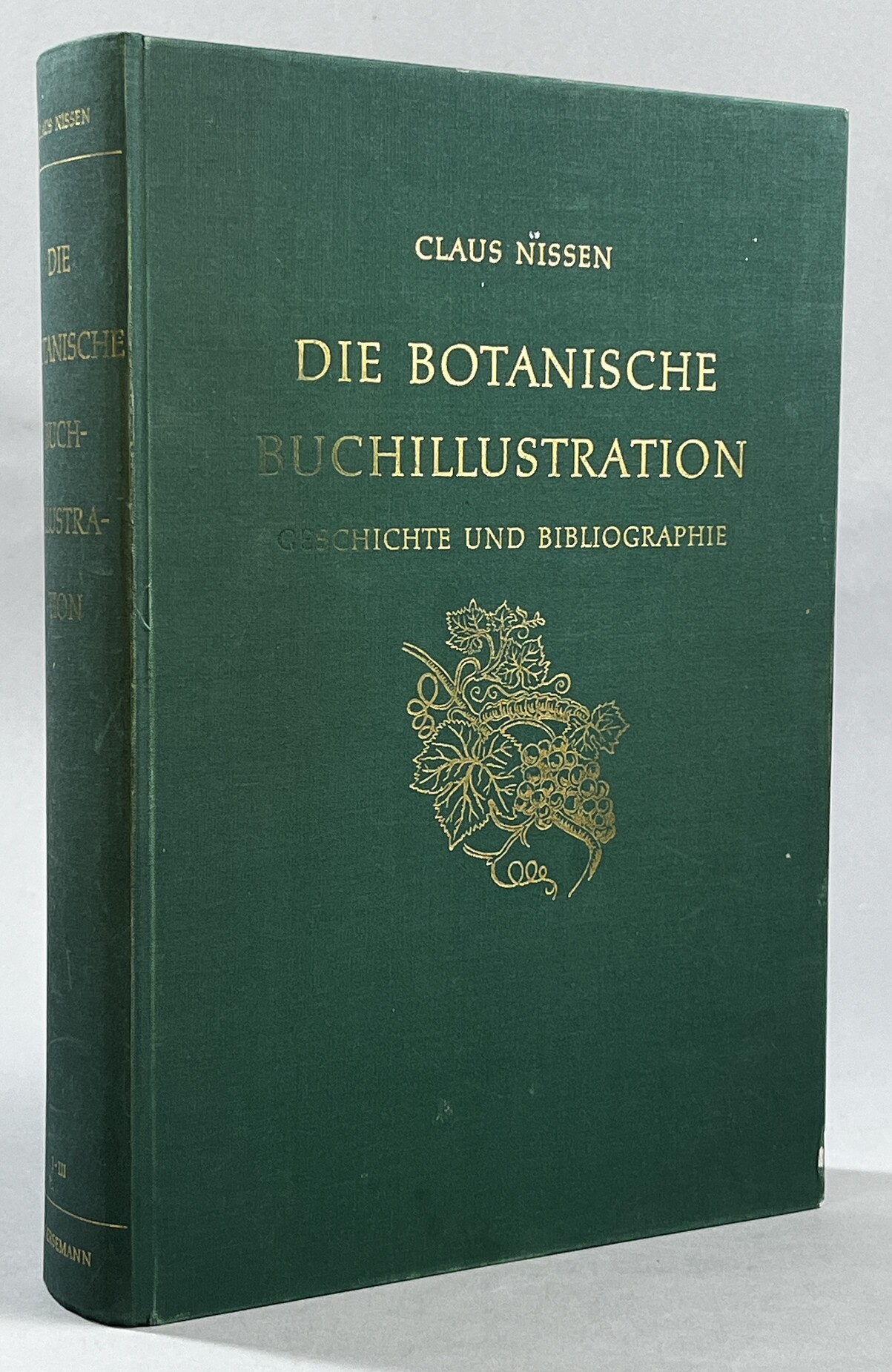 Die botanische Buchillustration. Ihre Geschichte und Bibliographie. Zweite Auflage.