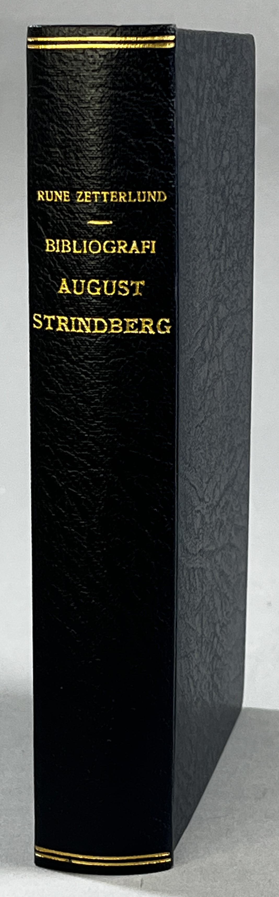 Bibliografiska anteckningar om August Strindberg. [Utg. av] Albert Bonniers föralg.