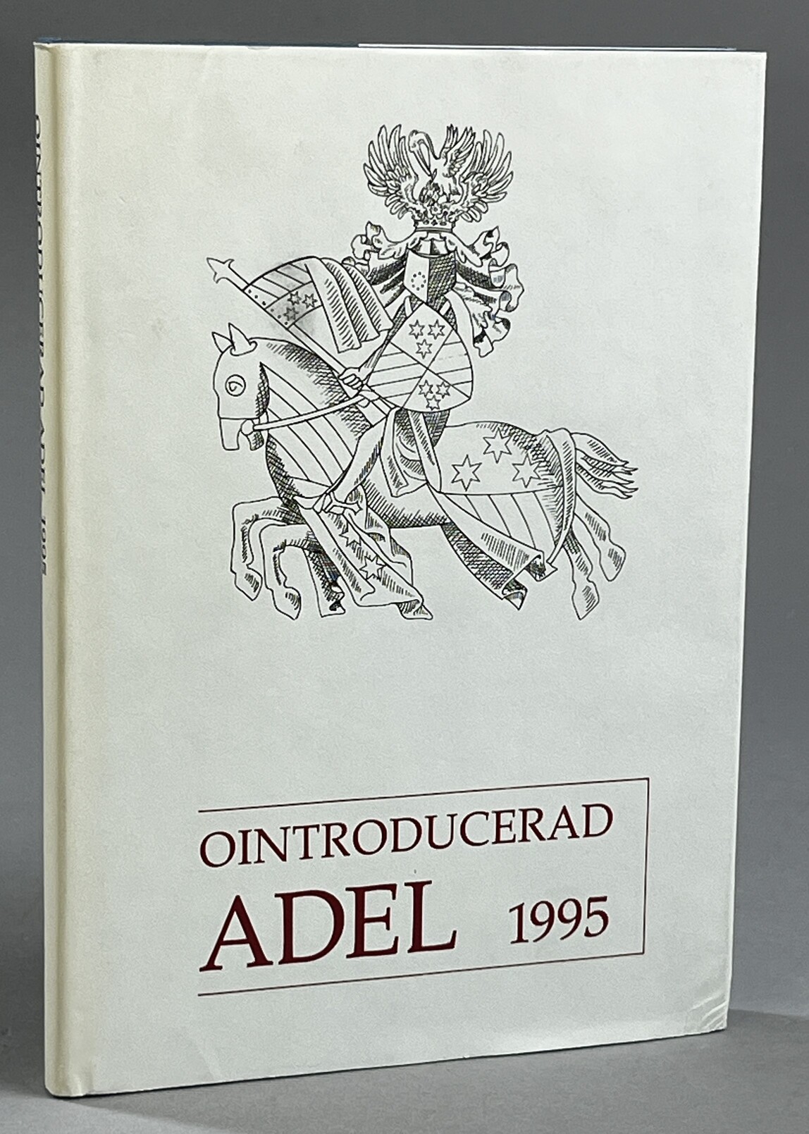 Kalender över ointroducerad adels förening 1995. På föreningens uppdrag redigerad av Lars Wikström. 19:e årgången.
