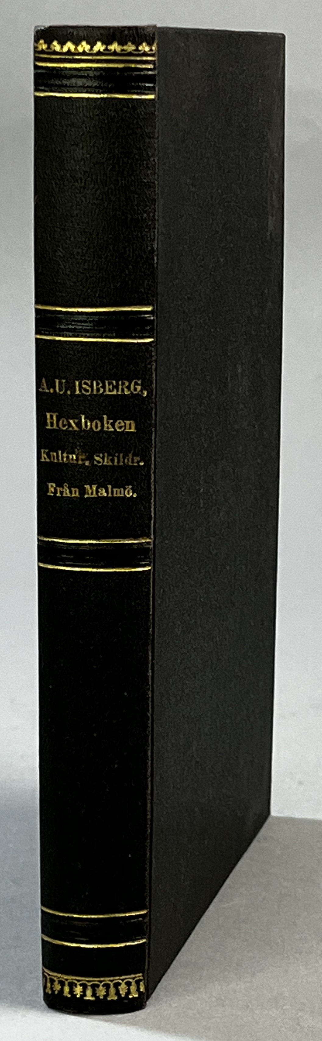 Häxboken. Kulturhistoriska skildringar från det gamla Malmö af A.U. Isberg ... Första delen. Med illustrationer.